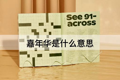 嘉年华是什么意思