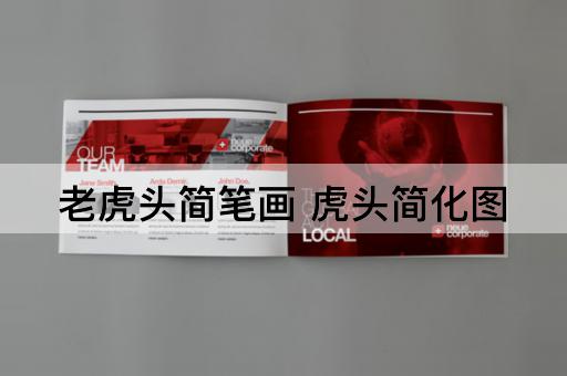 老虎头简笔画 虎头简化图