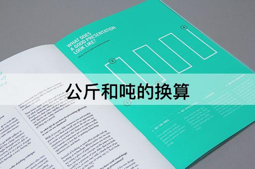 公斤和吨的换算