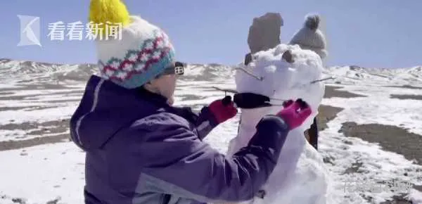 沙漠罕见8月降雪