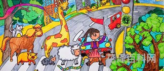 畅想未来的画，简单的科技画