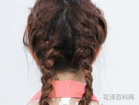 长发如何戴假发