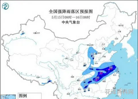全国11省区市有大到暴雨