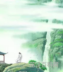 望庐山瀑布的意思，望庐山瀑布表达了诗人的什么之情