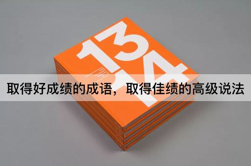 取得好成绩的成语，取得佳绩的高级说法