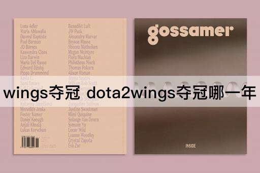 wings夺冠 dota2wings夺冠哪一年