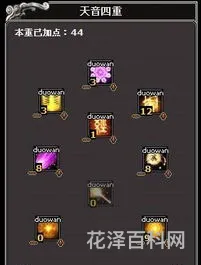 天音完美加点
