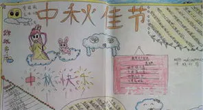 中秋节手抄报一年