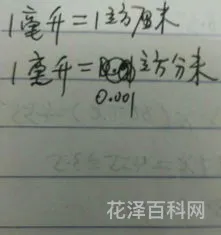 一升等于多少立方分米