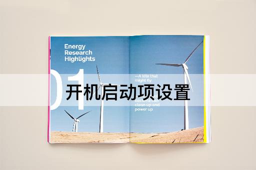 开机启动项设置