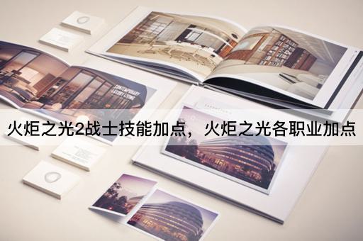 火炬之光2战士技能加点，火炬之光各职业加点