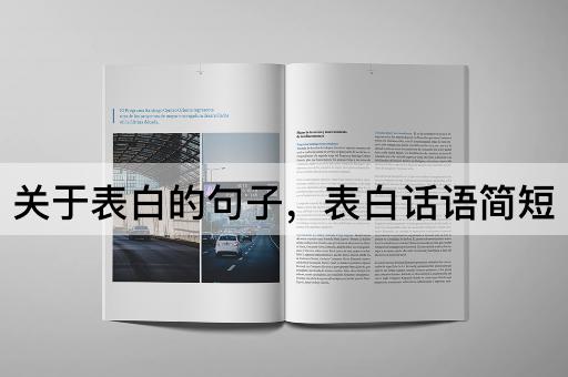 关于表白的句子，表白话语简短