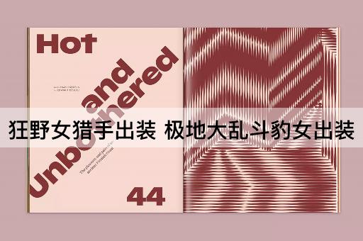 狂野女猎手出装 极地大乱斗豹女出装
