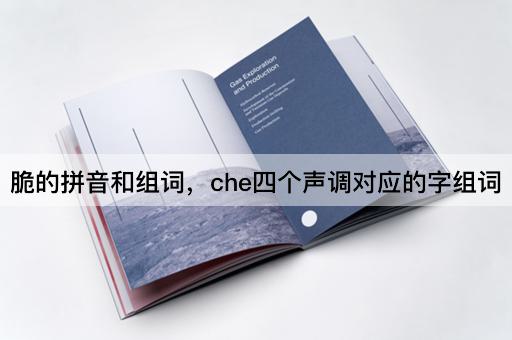 脆的拼音和组词，che四个声调对应的字组词