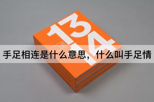 手足相连是什么意思，什么叫手足情