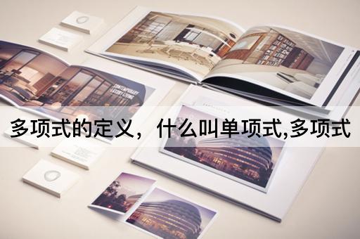 多项式的定义，什么叫单项式,多项式