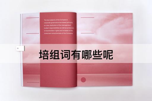 培组词有哪些呢