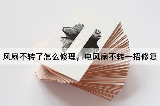 风扇不转了怎么修理，电风扇不转一招修复