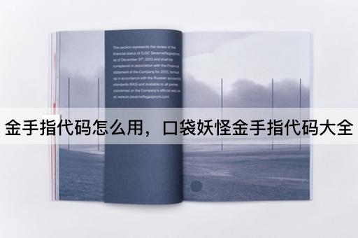 金手指代码怎么用，口袋妖怪金手指代码大全