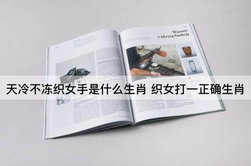 天冷不冻织女手是什么生肖 织女打一正确生肖